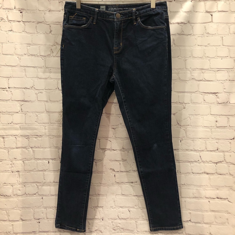 Massimo Dark Blue Straight Leg Jeans